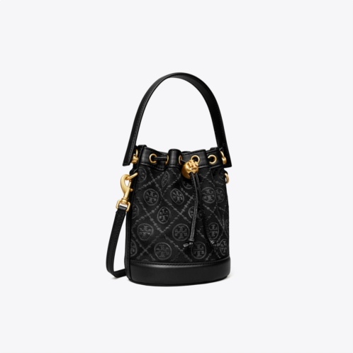 Tory Burch MINI T MONOGRAM BUCKET BAG