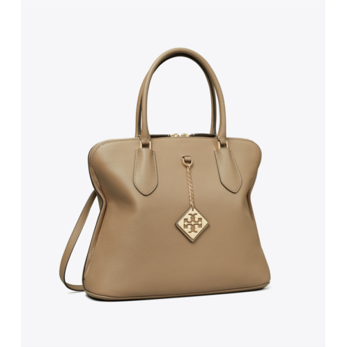 Tory Burch PEBBLED SWING SATCHEL