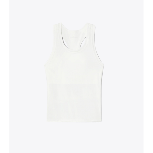 Tory Burch PERFORMANCE JERSEY RACERBACK TENNIS TANK