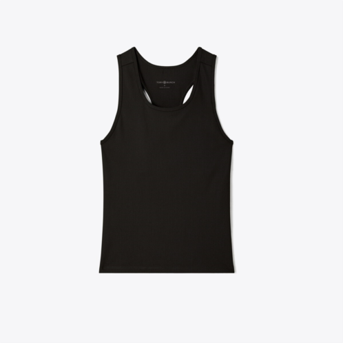 Tory Burch PERFORMANCE JERSEY RACERBACK TENNIS TANK