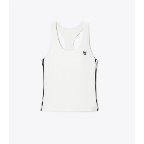 Tory Burch PERFORMANCE JERSEY RACERBACK TENNIS TANK