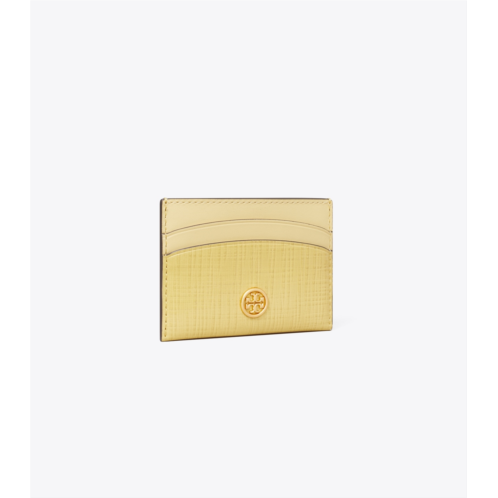 Tory Burch ROBINSON CROSSHATCHED CARD CASE