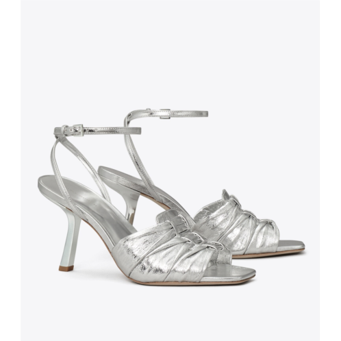 Tory Burch RUCHED HEELED SANDAL