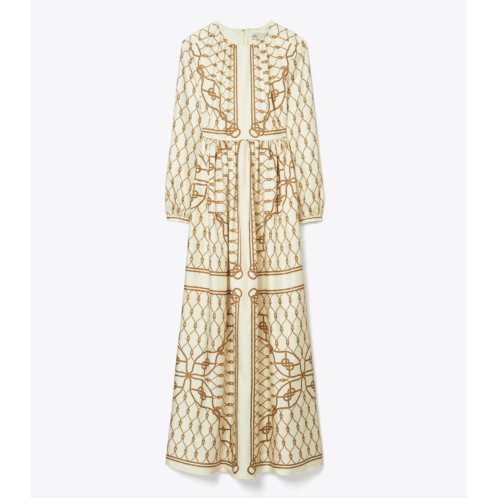 Tory Burch SILK PRINTED DRESS