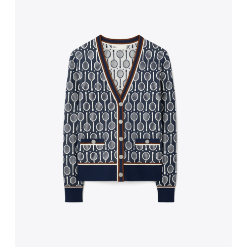 Tory Burch TECH KNIT CARDIGAN