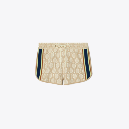 Tory Burch TECH KNIT JACQUARD SHORT