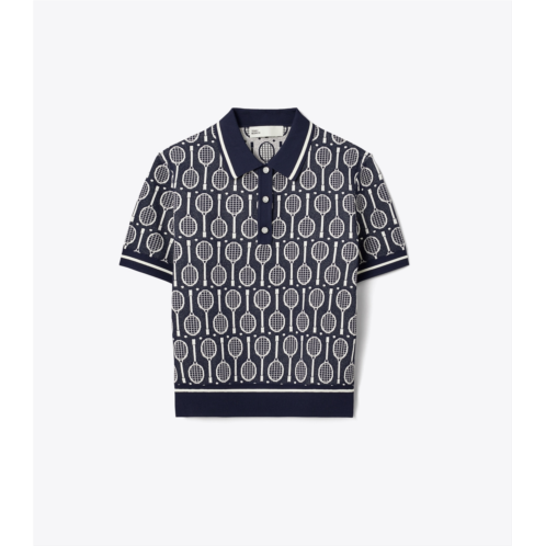 Tory Burch TECH KNIT POLO