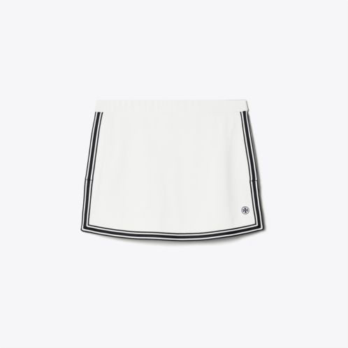 Tory Burch TECH PIQUEE TENNIS SKIRT