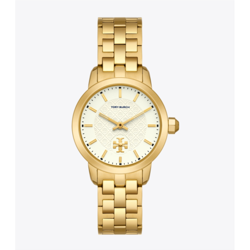 Tory Burch TORY WATCH, GOLD-TONE STAINLESS STEEL