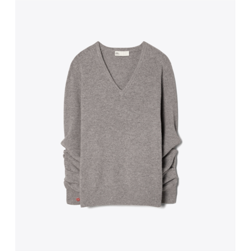 Tory Burch WOOL V-NECK SWEATER