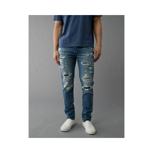 American Eagle AE AirFlex Patched Skinny Jean