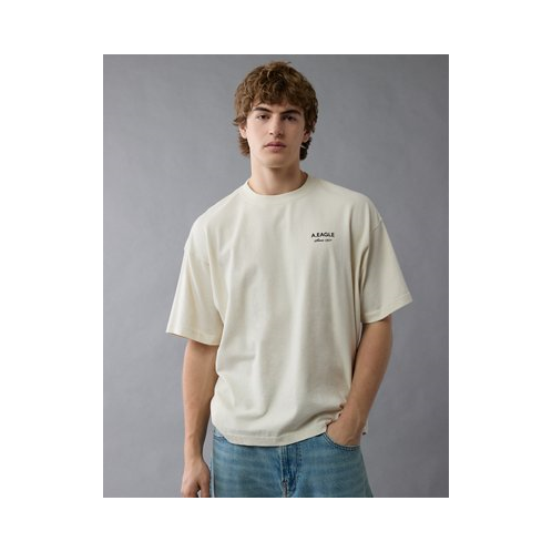 American Eagle AE Boxy Logo Graphic T-Shirt