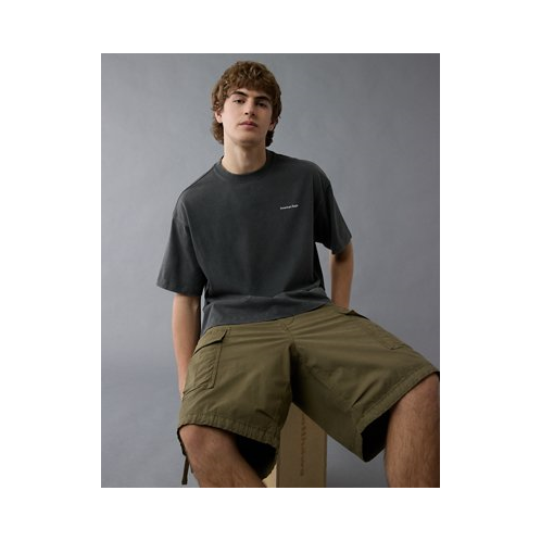 American Eagle AE Boxy Logo Graphic T-Shirt