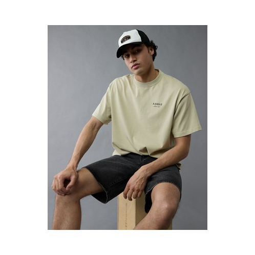 American Eagle AE Boxy Logo Graphic T-Shirt
