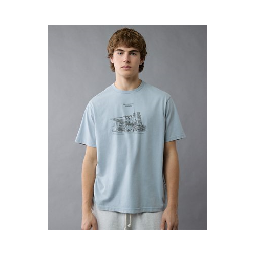 American Eagle AE Logo Graphic T-Shirt