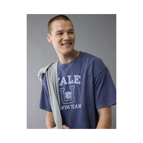 American Eagle AE Boxy Yale Graphic T-Shirt