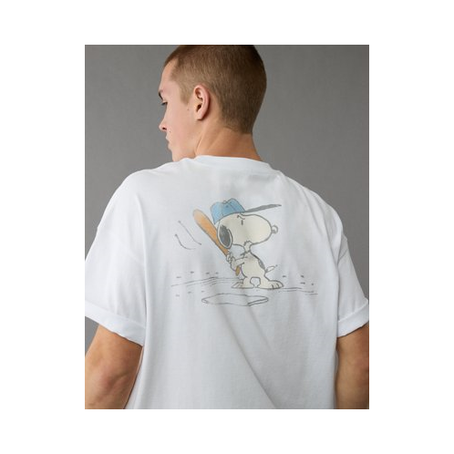 American Eagle AE Boxy Snoopy Graphic T-Shirt