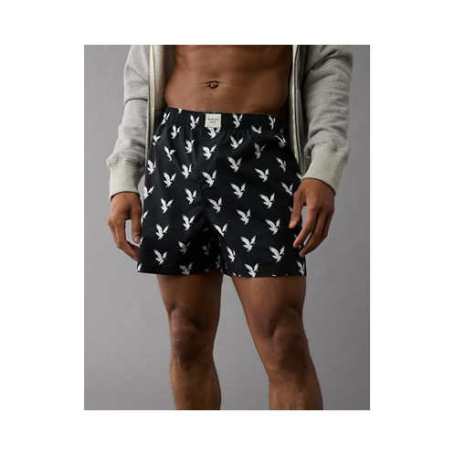 American Eagle AEO Mens Eagles Stretch Boxer Short