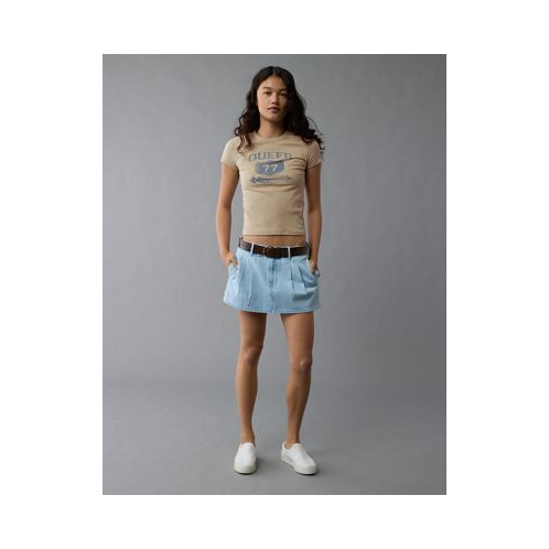 American Eagle AE Pride Graphic Hey Baby Tee