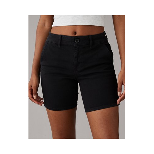 American Eagle AE Stretch High-Waisted Trouser Bermuda Short