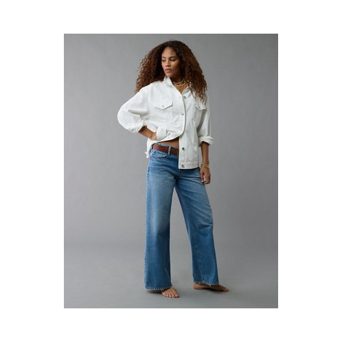 American Eagle AE Oversized Boyfriend Denim Jacket