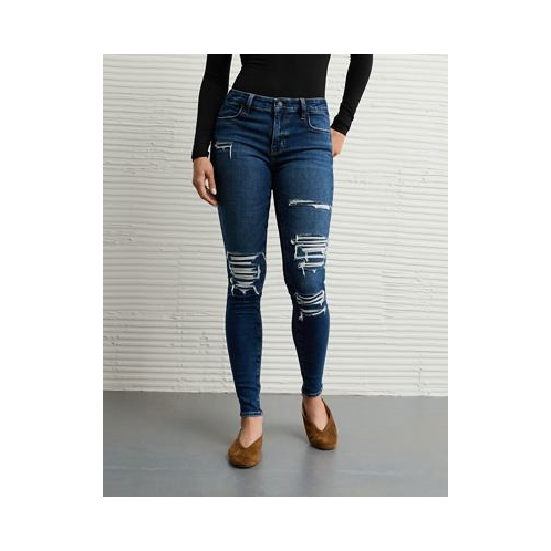 American Eagle AE Next Level Patched Low-Rise Jegging
