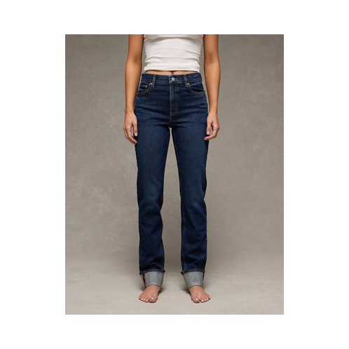 American Eagle AE Stretch Super High-Waisted Straight Jean
