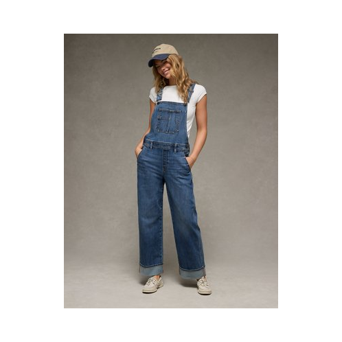 American Eagle AE Stretch Stovepipe Overall