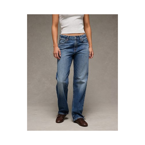 American Eagle AE Strigid Low-Rise Ex-Boyfriend Jean