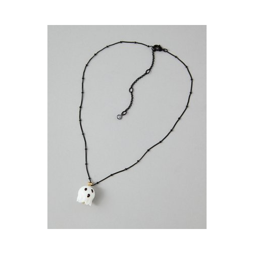 American Eagle AEO Halloween Ghost Necklace