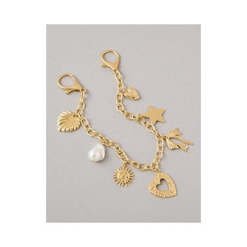 American Eagle AE Hearts & Stars Charm Bag Chain