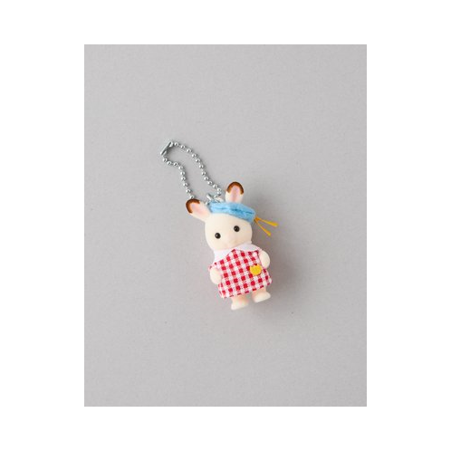 American Eagle Calico Critters Nursery Chocolate Rabbit Baby Key Chain