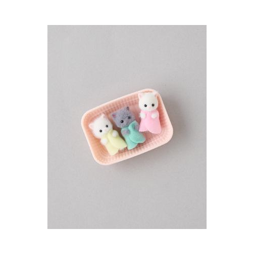 American Eagle Calico Critters Persian Cat Triplets