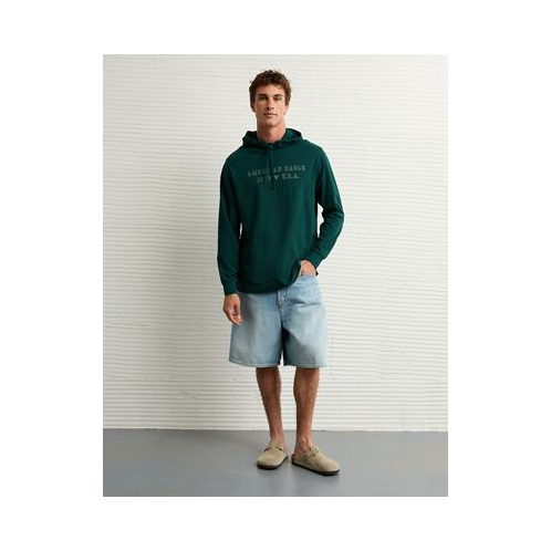 American Eagle AE Icon Logo Graphic Hoodie T-Shirt