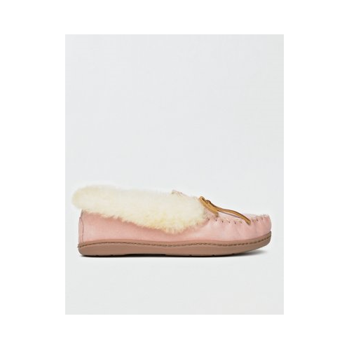 American Eagle Minnetonka Womens Alpine Sheepskin Moccasin