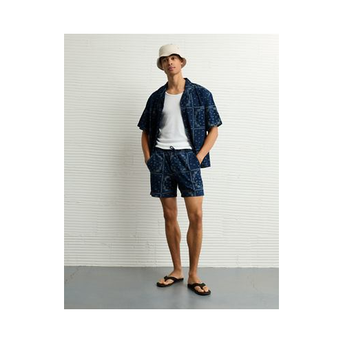 American Eagle AE 7 Bandana Lived-In Trekker Short