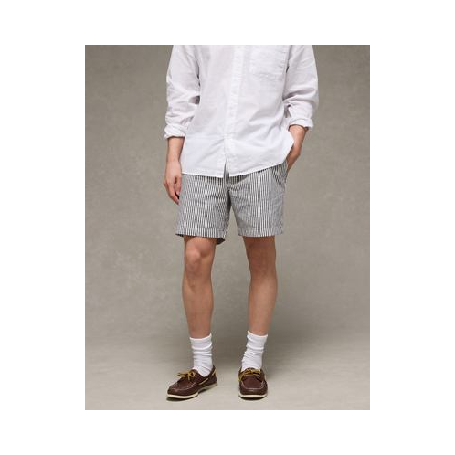 American Eagle AE 7 Striped Lived-In Trekker Short