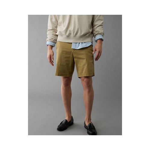 American Eagle AE Flex 9 Lived-In Khaki Short