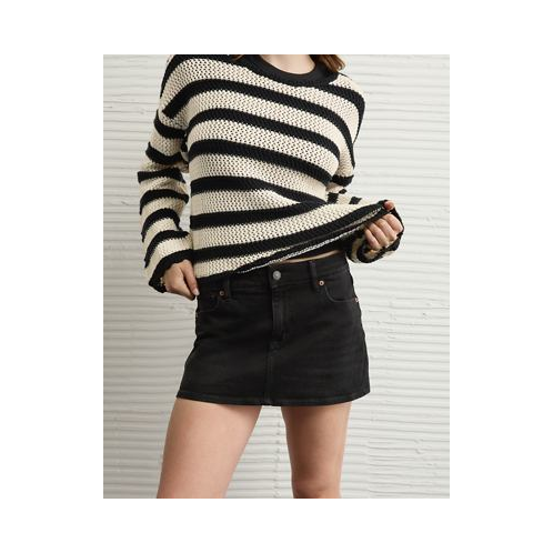 American Eagle AE Stretch Denim Micro Perfect Skort