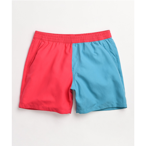 A.LAB Bum Pink & Blue Board Shorts | Zumiez