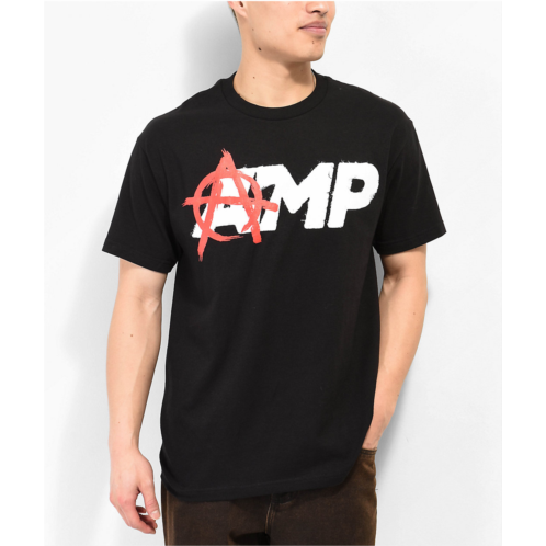 Amplifier AMP Anarchy Black T-Shirt | Zumiez