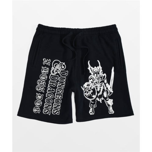 Boss Dog x Dungeons & Dragons Warduke Black Sweat Shorts | Zumiez