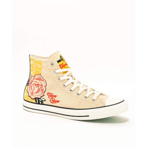 Converse x Topo Chico Chuck Taylor All Star Natural High Top Shoes | Zumiez