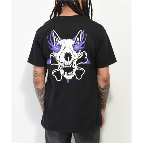 Dog Years Skate Club Dog Years Dog Skull Black T-Shirt | Zumiez