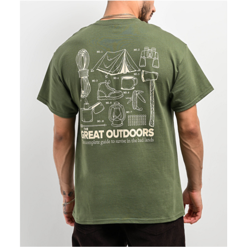 Dravus Outdoor Guide Green T-Shirt | Zumiez