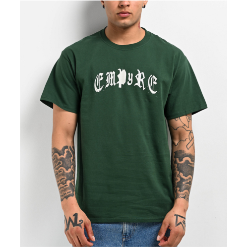 Empyre Disrupted Gothic Green T-Shirt | Zumiez