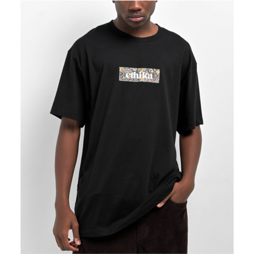 Ethika Shroom Camo Imperial Black T-Shirt | Zumiez