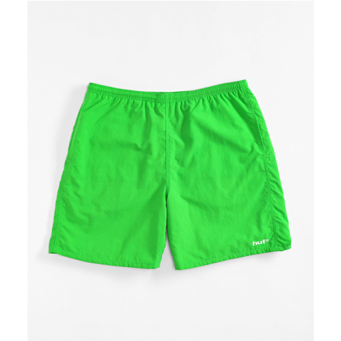 HUF Reservoir Clover Green Board Shorts | Zumiez