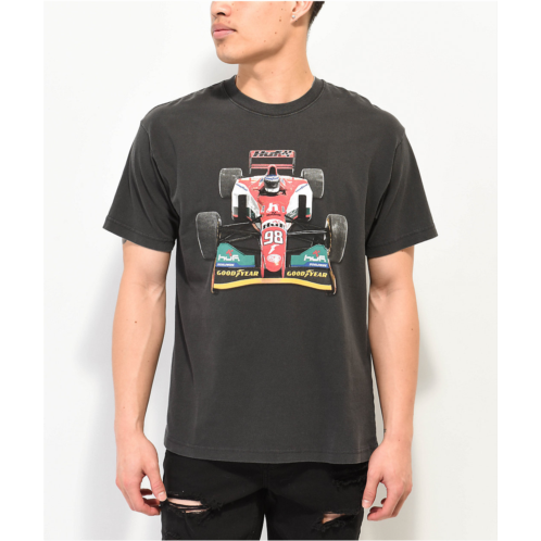HUF x Goodyear F1 Black Wash T-Shirt | Zumiez
