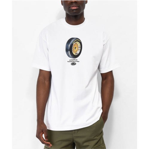 HUF x Goodyear The Greatest White T-Shirt | Zumiez
